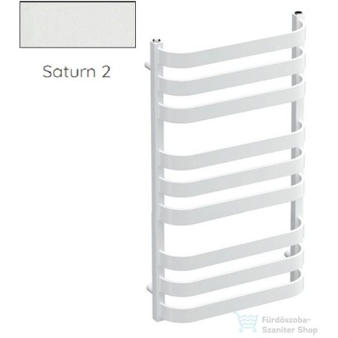 Radeco BILLY 2 930x530 törölközőszárítós radiátor, SATURN 2 (matt fehér) színben