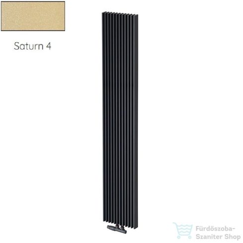 Radeco BORA 1800/17 1800x410 design radiátor, SATURN 4 (metál bézs) színben