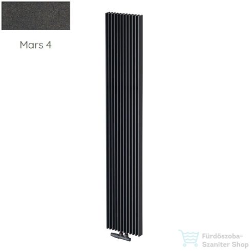Radeco BORA 600/17 600x410 design radiátor, MARS 4 (metál antracit) színben