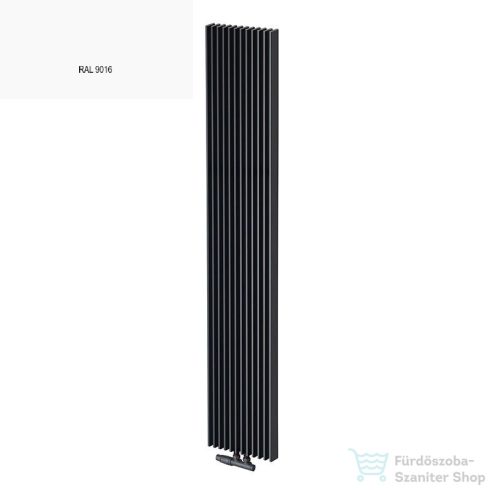 Radeco BORA 600/25 600x610 design radiátor, RAL 9016 (fényes fehér) színben