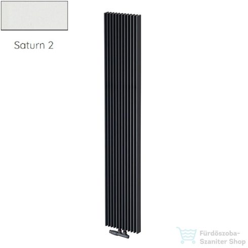 Radeco BORA 600/25 600x610 design radiátor, SATURN 2 (matt fehér) színben
