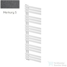   Radeco BRUNO KOLOR 3 1590x500 design radiátor,MERKURY 5 (metál sötétszürke) színben