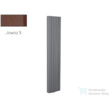   Radeco CAJA 1 1650x320 design radiátor, JOWISZ 5 (matt barna) színben