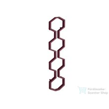   Radeco CARMEL 1800x400 design radiátor,JOWISZ 2 (metál bordó) színben