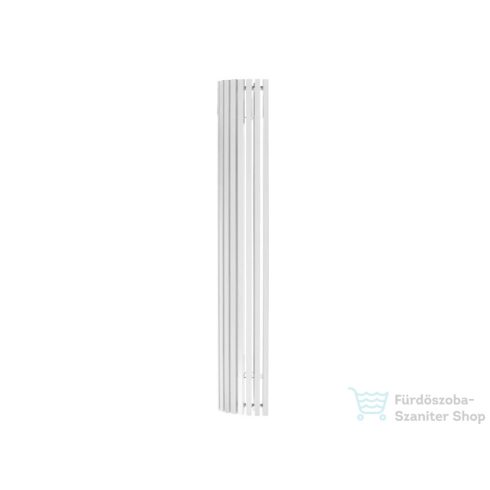 Radeco CARRERA N 1800x235 sarokba építhető, íves design radiátor, SATURN 2 (matt fehér) színben