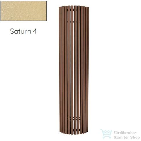 Radeco CARRERA P 1800x430 íves design radiátor, SATURN 4 (metál bézs) színben