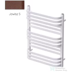   Radeco COMO 1 700x530 törölközőszárítós radiátor, JOWISZ 5 (matt barna) színben