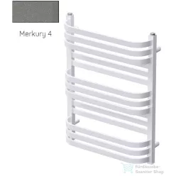   Radeco COMO 1 700x530 törölközőszárítós radiátor, MERKURY 4 (metál szürke) színben