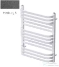 Radeco COMO 1 700x530 törölközőszárítós radiátor, MERKURY 5 (metál sötétszürke) színben