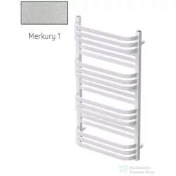   Radeco COMO 2 970x530 törölközőszárítós radiátor, MERKURY 1 (metál ezüst) színben