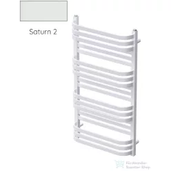   Radeco COMO 2 970x530 törölközőszárítós radiátor, SATURN 2 (matt fehér) színben