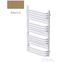   Radeco COMO 2 970x530 törölközőszárítós radiátor, SATURN 6 (matt homok) színben
