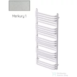   Radeco COMO 3 1240x530 törölközőszárítós radiátor, MERKURY 1 (metál ezüst) színben