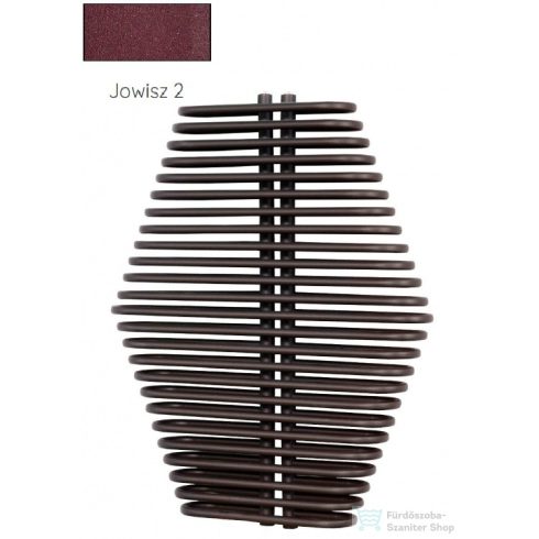 Radeco DIAMANTES 990x700 design radiátor, JOWISZ 2 (metál bordó) színben