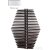 Radeco DIAMANTES 990x700 design radiátor, MERKURY 2 (ezüst) színben
