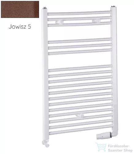 Radeco DORA AD1-400/P 490x450 törölközőszárítós radiátor, JOWISZ 5 (matt barna) színben