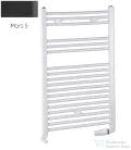 Radeco DORA AD1-400/P 490x450 törölközőszárítós radiátor, MARS 5 (antracit) színben