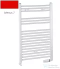 Radeco DORA  AD2-400/P 680x450 törölközőszárítós radiátor, WENUS 7 (piros) színben