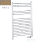 Radeco DORA  AD5-400/P 1250x450 törölközőszárítós radiátor, SATURN 6 (matt homok) színben