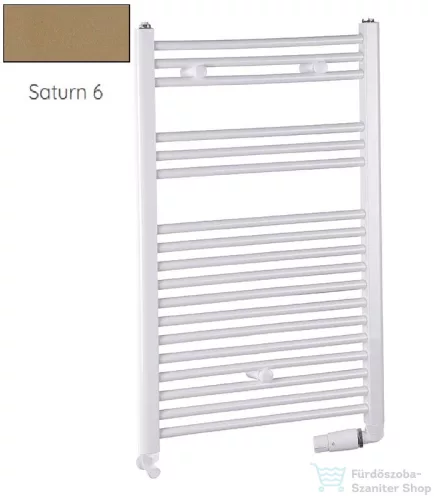 Radeco DORA  AD5-400/P 1250x450 törölközőszárítós radiátor, SATURN 6 (matt homok) színben