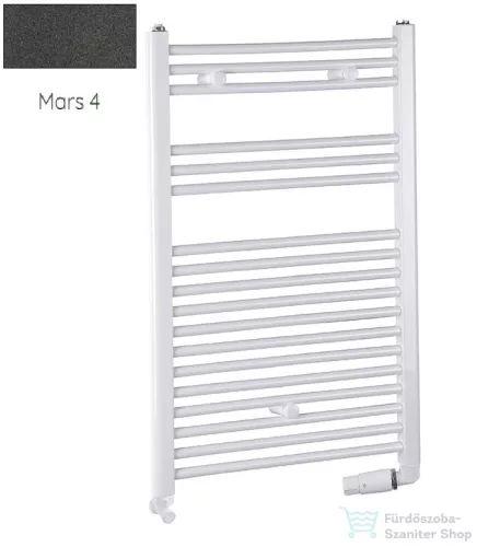 Radeco DORA AD5-500/P 1250x550 törölközőszárítós radiátor, MARS 4 (metál antracit) színben