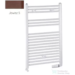   Radeco DORA AD5-600/P 1250x650 törölközőszárítós radiátor, JOWISZ 5 (matt barna) színben