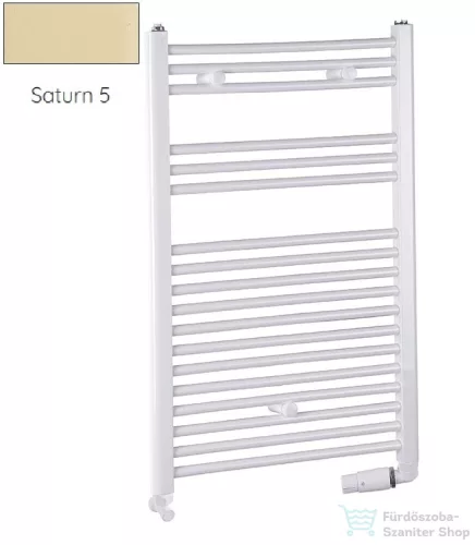 Radeco DORA AD6-600/P 1440x650 törölközőszárítós radiátor, SATURN 5 (matt krém) színben