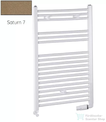 Radeco DORA AD6-600/P 1440x650 törölközőszárítós radiátor, SATURN 7 (metál homok) színben