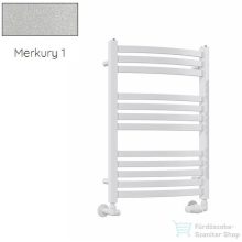   Radeco ENZO AK2-600/EL 715x630 törölközőszárítós radiátor, MERKURY 1 (metál ezüst) színben