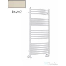   Radeco ENZO AK5-600/EL 1240x630 törölközőszárítós radiátor, SATURN 3 (matt bézs) színben