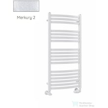   Radeco ENZO AK6-600/EL 1450x630 törölközőszárítós radiátor, MERKURY 2 (ezüst) színben