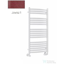   Radeco ENZO AK7-600/EL 1630x630 törölközőszárítós radiátor, JOWISZ 1 (matt bordó) színben