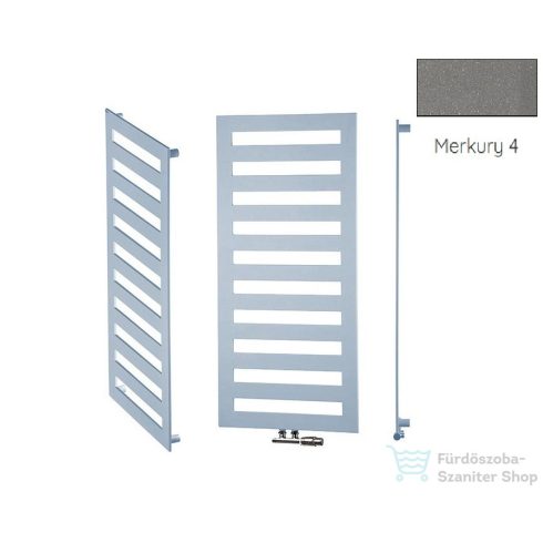 Radeco ESCALERA 2 1160x550 design radiátor,MERKURY 4 (metál szürke) színben