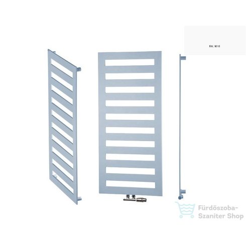 Radeco ESCALERA 2 1160x550 design radiátor,RAL9016 (fényes fehér) színben