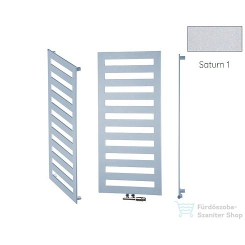 Radeco ESCALERA 2 1160x550 design radiátor,SATURN 1 (metál jégszürke) színben