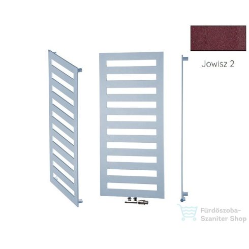 Radeco ESCALERA 3 1600x550 design radiátor,JOWISZ 2 (metál bordó) színben