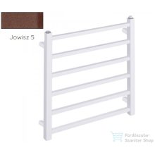   Radeco FADO 1 595x530 törölközőszárítós radiátor, JOWISZ 5 (matt barna) színben