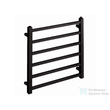   Radeco FADO 1 595x530 törölközőszárítós radiátor, RAL 9005 (fényes fekete) színben