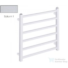   Radeco FADO 1 595x530 törölközőszárítós radiátor, SATURN 1 (metál jégszürke) színben