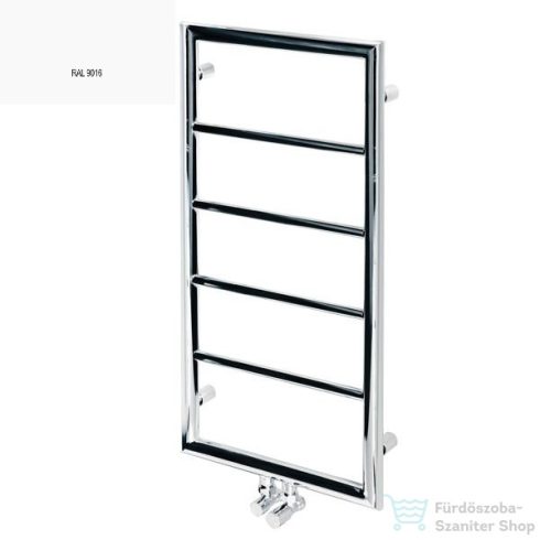 Radeco FRAGIL KOLOR 850x435 design radiátor, RAL 9016 (fényes fehér) színben