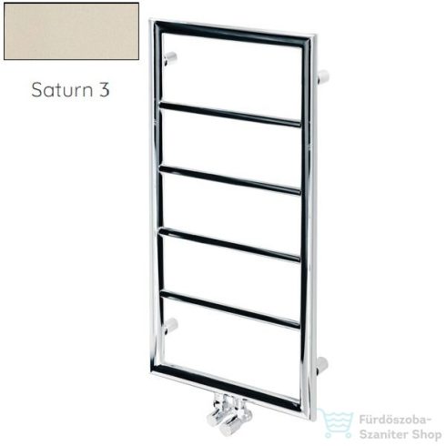 Radeco FRAGIL KOLOR 850x435 design radiátor, SATURN 3 (matt bézs) színben