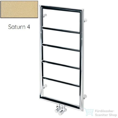 Radeco FRAGIL KOLOR 850x435 design radiátor, SATURN 4 (metál bézs) színben