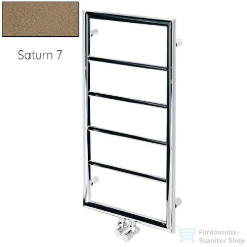 Radeco FRAGIL KOLOR 850x435 design radiátor, SATURN 7 (metál homok) színben