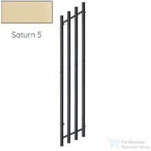   Radeco FUEGO KOLOR 1650x290 jobbos design radiátor, SATURN 5 (matt krém) színben