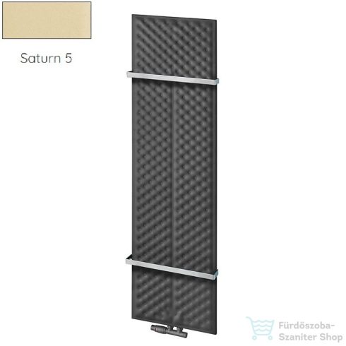 Radeco KEX 1570x450 design radiátor 2 db törölközőtartóval, SATURN 5 (matt krém) színben