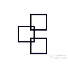   Radeco LOCO 3 MINI 707x500 design radiátor, MERKURY 7 (matt fekete) színben,balos