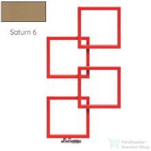   Radeco LOCO 4 1255x685 design radiátor, SATURN 6 (matt homok) színben,jobbos