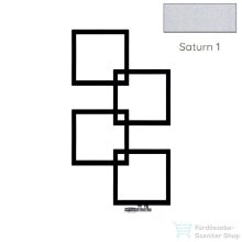   Radeco LOCO 4 MINI 915x500 design radiátor, SATURN 1 (metál jégszürke) színben,balos
