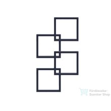   Radeco LOCO 4 MINI 915x500 design radiátor, Merkury 7 (matt fekete) színben,jobbos