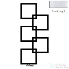   Radeco LOCO 5 MINI 1123x500 design radiátor, MERKURY 2 (ezüst) színben,jobbos